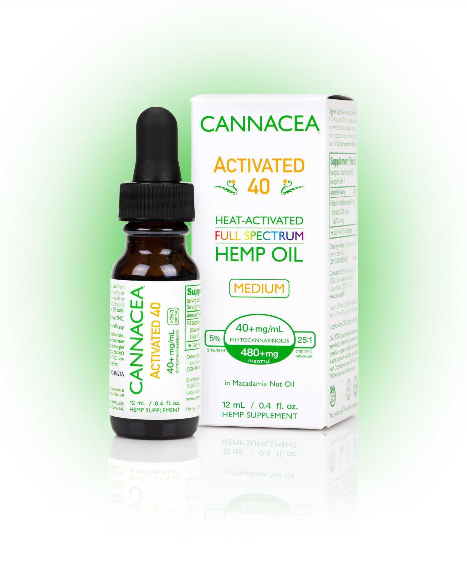 40% CBDオイル30ml　Naturecan High Strength CBD Oil | Pure & Organic | Naturecan US